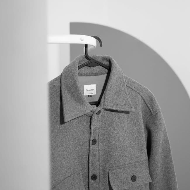 Manteau en laine