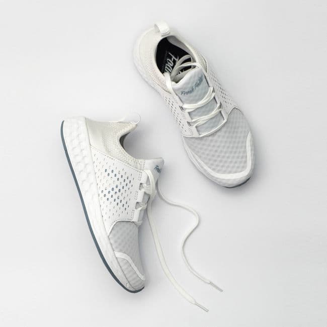 Sneakers basses en cuir